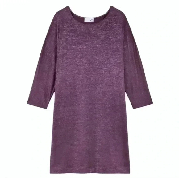 Wilfred Dresses & Skirts - Wilfred Free Cober Tee Dress Women Small Purple Marl Oversized